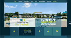 Desktop Screenshot of hawthorneatthehall.com